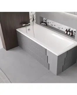 Vane MEXEN - X-ST polystyrénový plášť na obdĺžnikovú vaňu 120-150 x 70-90, biela 55020-00