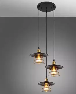 Lampy nad stôl do jedálne Luster 15086-3BH LW3