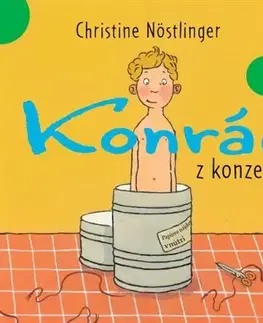 Dobrodružstvo, napätie, western Wisteria Books Konrád z konzervy - audiokniha