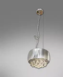 Moderné lampy do obývačky Luster 18263CH/RG CHR LW