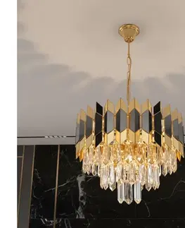 Svietidlá BRILAGI - Luster na reťazi CRISTAL 5xE14/40W/230V pr. 38 cm BG72417