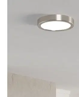 Svietidlá Eglo 901315-LED Stropné svietidlo FUEVA LED/7,5W/230V 2700/4000/6500K priemer 16,6 cm chróm 901315