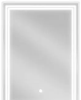 Kúpeľňové zrkadlá MEXEN - Taco zrkadlo s osvetlením 50 x 70, LED 6000K, 9805-050-070-611-00