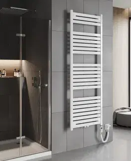Radiátory do kúpeľne MEXEN/S - Urán radiátor + vykurovacia tyč 1800 x 600 mm, 900 W, biela W105-1800-600-2900-20