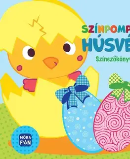 Pre deti a mládež - ostatné Színpompás húsvét - Színezőkönyv