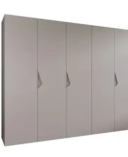 Šatníkové skrine Skriňa Sandi 1-300 (2x150) kašmír/kašmír