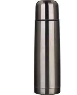 Termosky a termohrnčeky Banquet Termoska nehrdzavejúca AVANZA 0,5 l, metalická čierna, 0,5 l