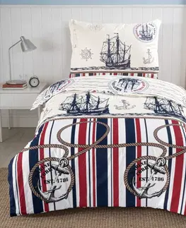 Obliečky Obliečky bavlnené Titanic 200x140cm+90x70cm TiaHome