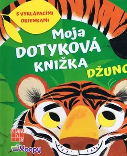 Leporelá, krabičky, puzzle knihy Moja dotyková knižka: Džungľa