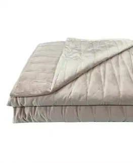 Prehozy na posteľ Prikrývka na posteľ  Lido 170x220 svetlo ružová Merkury Home