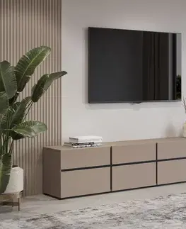 TV stolíky BRENDON 40 TV stolík, congo / čierna 
