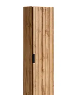 Kúpeľňový nábytok COMAD - Vysoká skrinka 1 dvierka ADEL OAK 5907611654781