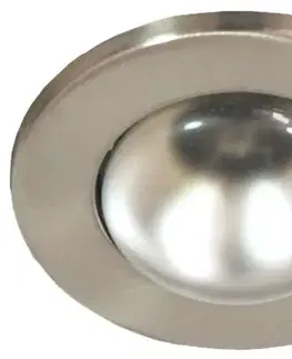 Bodové svetlá Stropná lampa, saténový nikel, okrúhla, OZS-01