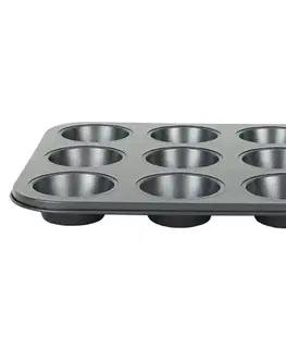 Formy na pečenie MAKRO - Forma na muffiny teflónová na 12ks, 35 x 26cm