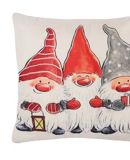 Obliečky 4Home Obliečka na vankúšik Christmas Dwarfs, 45 x 45 cm