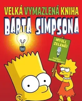 Komiksy Velká vymazlená kniha Barta Simpsona - Matt Groening,Petr Putna