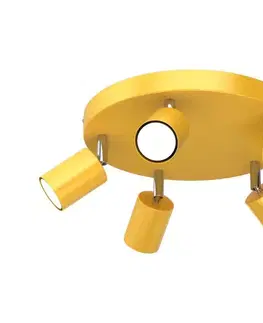 Svietidlá  Bodové svietidlo FUN 5xGU10/8W/230V žlté 9278