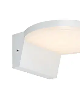 LED osvetlenie Rabalux 77118 - LED Vonkajšie nástenné svietidlo BATIDA LED/9W/230V IP54 biela 77118