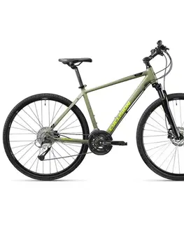 Bicykle Pánsky crossový bicykel Cyclision Zodin 3 MK-II 28" Flash Army - M/S (17", 150-170 cm)