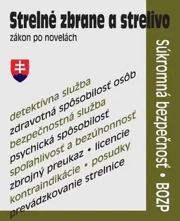 Právo - ostatné Strelné zbrane a strelivo - zákon po novelách