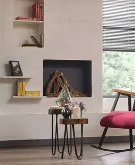 Kreslá Hojdacie kreslo Yoka - Maroon