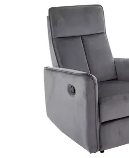 Kreslá Relaxačné kreslo Nikos Velvet