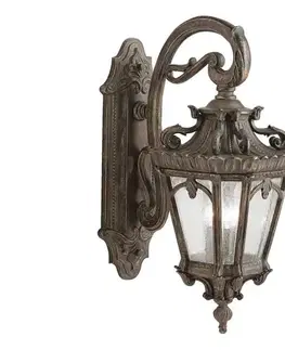 Svietidlá Elstead Kichler KL-TOURNAI2-XL - Vonkajšie nástenné svietidlo TOURNAI 3xE14/60W/230V IP44 KL-TOURNAI2-XL