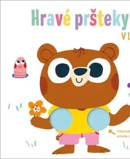 Leporelá, krabičky, puzzle knihy Hravé pršteky: V lese