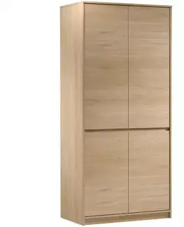 Šatníkové skrine Skriňa Manami S4D cremona