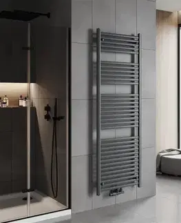 Radiátory do kúpeľne MEXEN - Hades vykurovací rebrík/radiátor 1800 x 600 mm, 988 W, antracit W104-1800-600-00-66