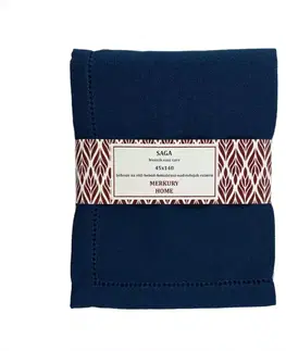 Bytový textil Behúň SAGA indigo 45x140 easy care
