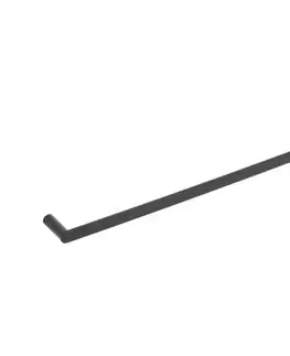 Svietidlá KFA Armatura 864-027-81 - Nástenný vešiak na uteráky 62 cm nerez/matná čierna 864-027-81