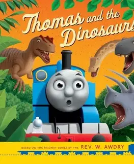 Leporelá, krabičky, puzzle knihy Thomas & Friends: Thomas and the Dinosaurs - & Friends