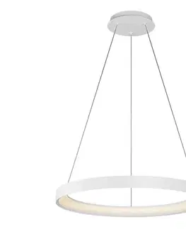 Svietidlá Top Light-LED St. luster na lanku ORBIT LED/40W/230V 3000-6500K pr. 50 cm biela+DO Orbit 50BZ RC
