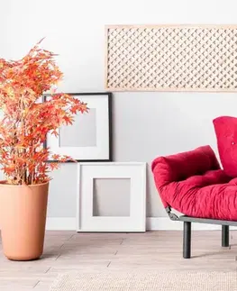 Kreslá Kreslo ušiak Nitta Single - Maroon