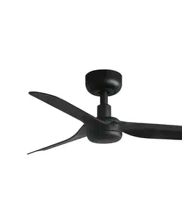 Ventilátory FARO Barcelona FARO 33822 - Stropný látor MINI PUNT S čierna pr. 90 cm + diaľkové ovládanie 33822