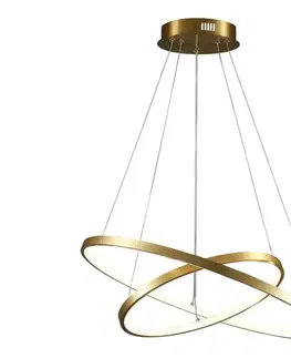 Svietidlá  LED Luster na lanku LEA LED/35W/230V 4000K pr. 60 cm zlatá 329189