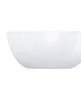 Umývadlá OMNIRES - SHELL M+ umývadlo na dosku, O35 cm, biela lesk SHELL350UNBP
