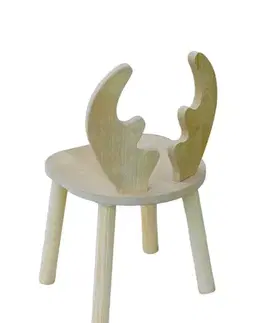 Detské stoličky a kreslá Kid's Chair Deer Chair - Brown