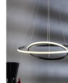 Svietidlá ONLI - LED luster na lankách NOELIA LED/30W/230V čierna 5102/S2N