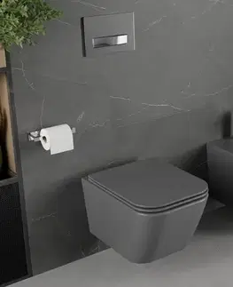 Bidety MEXEN - Madox závesný bidet, svetlo šedý mat 35155161
