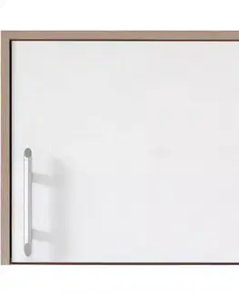 Nadstavce na skrine Nadstavec na skriňu Smart SRN5 50 cm dub sonoma/biela