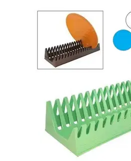 Odkvapkávače PETRA PLAST - Stojan na taniere umelá hmota rôzne farby