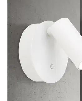 Svietidlá Orion - Nabíjateľné stmievateľné LED svietidlo LUXY LED/1W/5V 2200 mAh 2700/3000/4000K biela Str 10-605 weiß