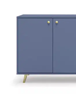 Komody ArtStol Komoda SIENA 2D3S | modrá