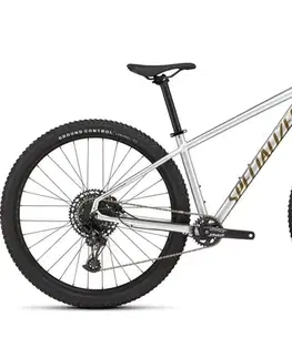 Hardtail SPECIALIZED Rockhopper Expert Gloss Silver Dust/Satin Burnt Gold Metallic Veľkosť: S