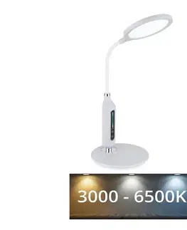 Lampy Globo 58435G - LED Stmievateľná dotyková stolná lampa FRUGGY LED/9W/230V šedá 58435G