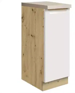 Kuchynské skrinky stojace Skrinka do kuchyne Glamour 26d White Cargo