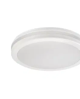 Záhradné lampy Rabalux 77036 vonkajšie stropné LED svietidlo s CCT prepínačom Indre, biela