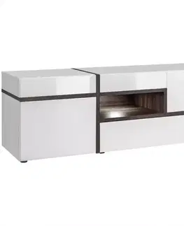 Všetky produkty TV stolík Cross Biely/Perla